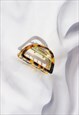 Tortoise Shell Semi Circle Cut Out Claw Hair Clip