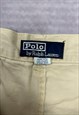 VINTAGE POLO RALPH LAUREN SHORTS BEIGE CHINO SHORTS 