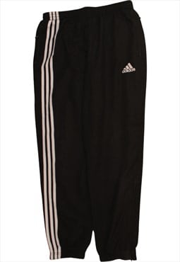 Vintage 90's Adidas Joggers / Sweatpants Casual Black Medium