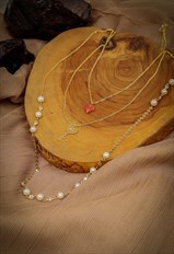 Jui chain necklace with pendant