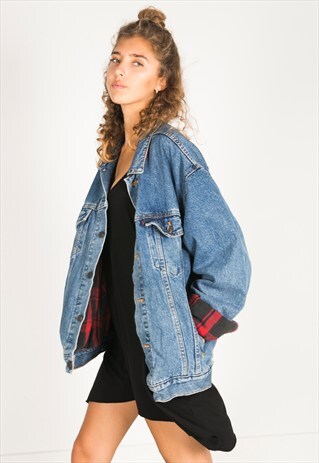 VINTAGE 80S LEVIS WINTER BLANKET JACKET / R1110C403