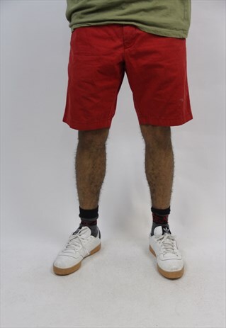 VINTAGE TOMMY HILFIGER RED SHORTS