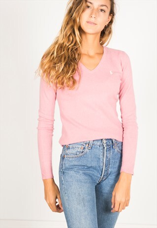 VINTAGE 80S POLO RALPH LAUREN JUMPER / R4124C607
