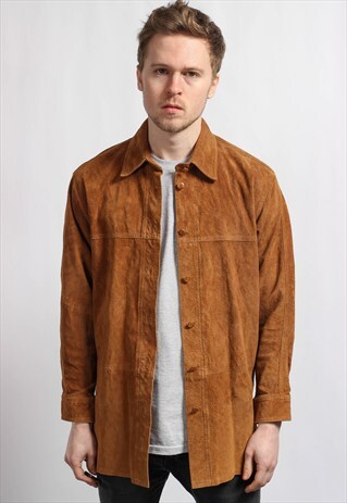 VINTAGE SUEDE SHIRT