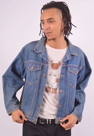 VINTAGE DENIM JACKET BLUE