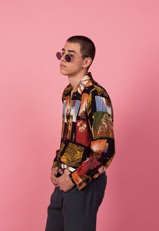 PATCH PATTERN SHIRT