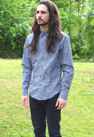 VINTAGE 90S CALVIN KLEIN SHIRT - MEDIUM - CLASSIC RETRO