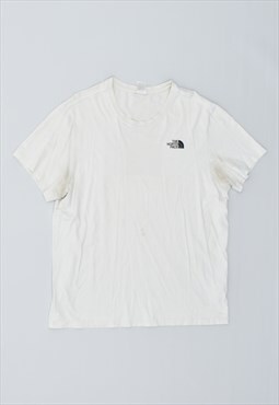Vintage 90's The North Face T-Shirt Top White