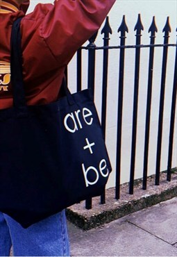 are and be over the shoulder tote bag