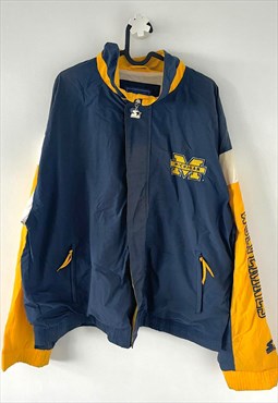 Vintage starter Michigan wolverines windbreaker XL USA