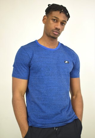 VINTAGE 90S NIKE BLUE MARLE T-SHIRT