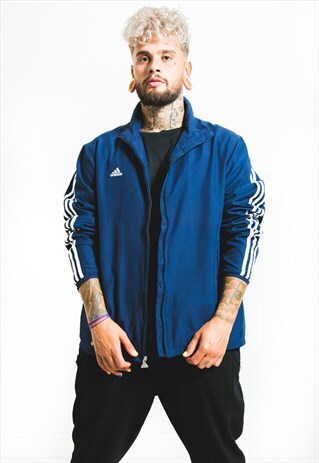 VINTAGE 80S ADIDAS WINDBREAKER JACKET / S1911