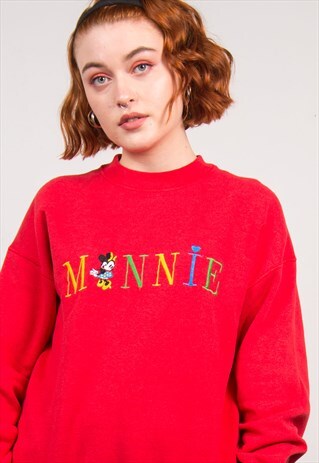 DISNEY VINTAGE 90'S MINNIE MOUSE SWEATSHIRT
