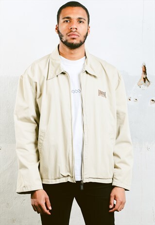 VINTAGE BEIGE COACH JACKET