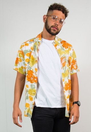 VINTAGE 90S FLORAL SHIRT