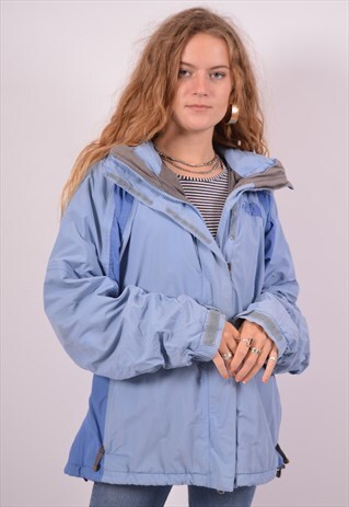 VINTAGE THE NORTH FACE WINDBREAKER JACKET BLUE