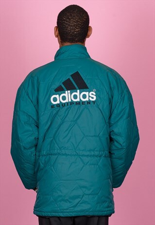 VINTAGE ADIDAS EQUIPMENT PUFFER JACKET JACKET