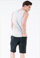 BASIC SPORTS SHORTS IN BLACK WITH POCKETS AND DRAWSTRING