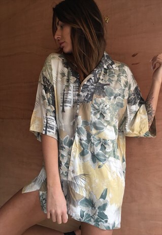 OVERSIZED RETRO 90S 80S VINTAGE UNISEX FESTIVAL SHIRT