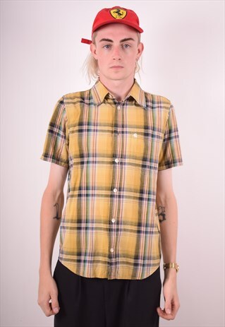 CARHARTT MENS VINTAGE SHIRT SMALL MULTI CHECK 90S