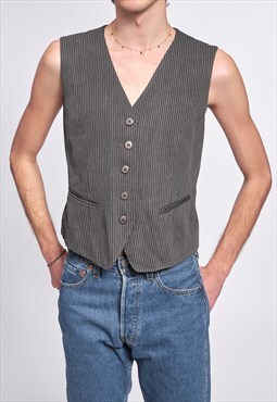 Vintage 90s Striped Vest