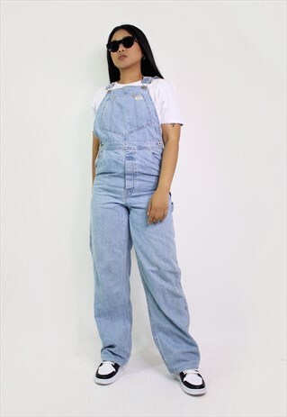 VINTAGE GUESS LONG DENIM DUNGAREES