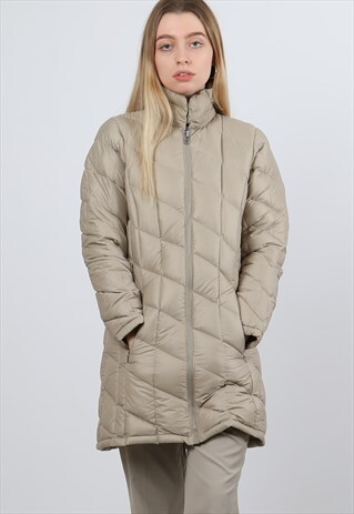 VINTAGE PATAGONIA XS BEIGE PADDED JACKET