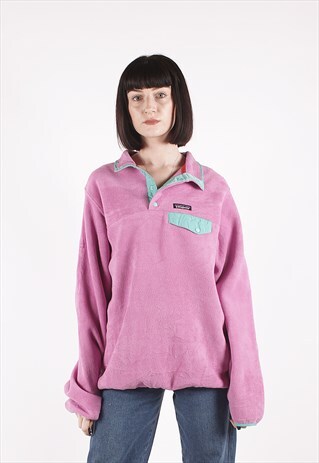 VINTAGE PATAGONIA SYNCHILLA QUARTER BUTTON FLEECE /MM3724