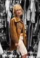 60S SWING LEATHER PATCH VINTAGE COAT 