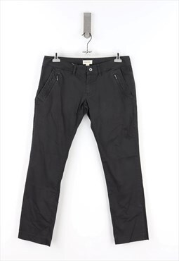 Diesel Slim Fit Low Waist Trousers in Black - 46