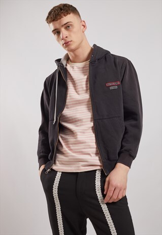 VINTAGE NAUTICA JEANS ZIP-UP HOODIE