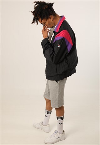 VINTAGE FILA WINDBREAKER FESTIVAL JACKET