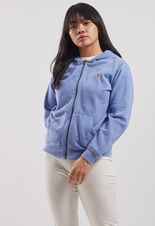 VINTAGE RALPH LAUREN ZIP-UP HOODIE