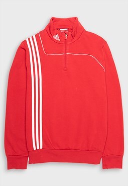 adidas jumper red