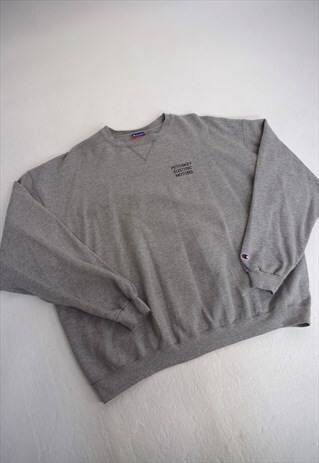 VINTAGE 90S CHAMPION GREY SWEATSHIRT