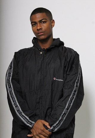 VINTAGE CHAMPION WATERPROOF JACKET