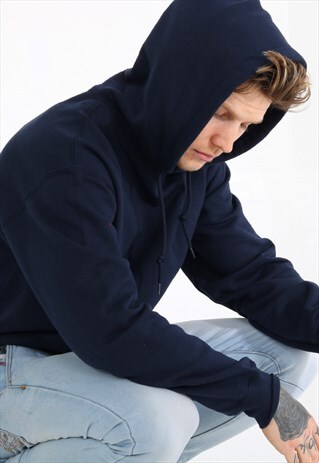 NAVY BLUE HOODIE