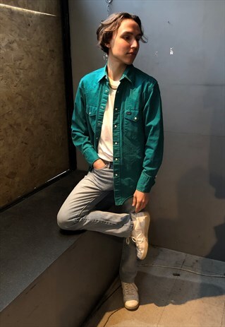 AMAZING GREEN WRANGLER SHIRT