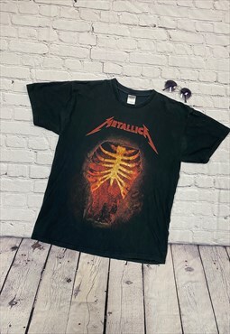 Vintage Y2K Metallica Graphic Band T-Shirt