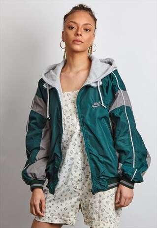 VINATGE 90'S NIKE REVERSABLE SPORTS JACKET