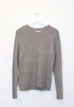 Vintage BHS knit sweatshirt in grey. Best fits M
