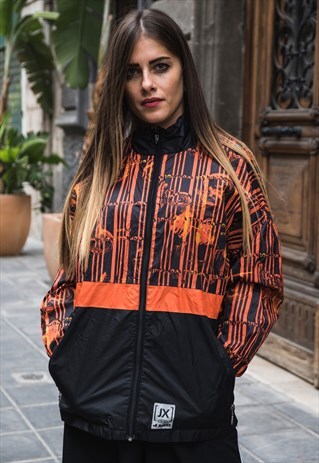 VINTAGE MULTICOLOR K-WAY JACKET '90 COD.9-112
