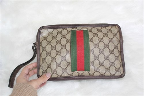 Review: Gucci clutch with PVC bag | Boutique Secondlife blog