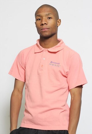VINTAGE REEBOK LOGO POLO SHIRT