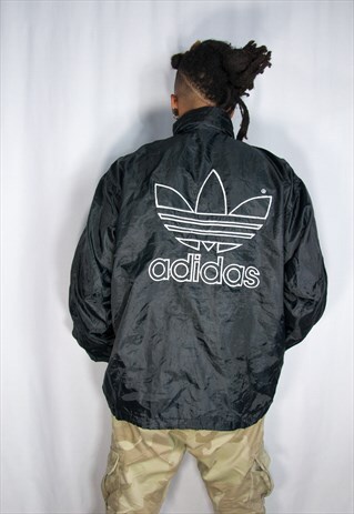ADIDAS EMBROIDED LOGO JACKET