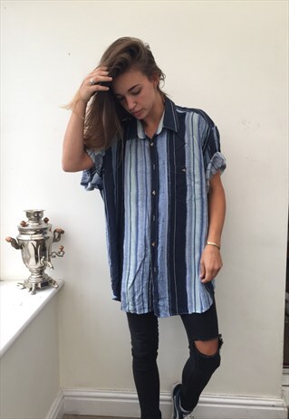 CRAZY PATTERN OVERSIZED RETRO VINTAGE UNISEX FESTIVAL SHIRT