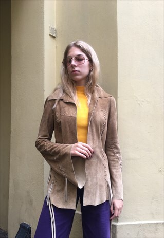 VINTAGE 90' OLDSCHOOL COOL ANTIQUE JACKET
