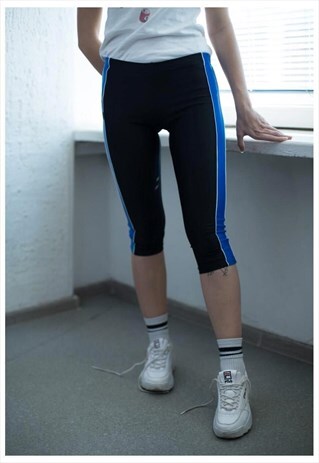VINTAGE 90'S BLACK LEGGINGS