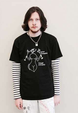 START LOVING T-SHIRT