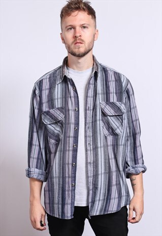 VINTAGE CORDUROY CORD SHIRT